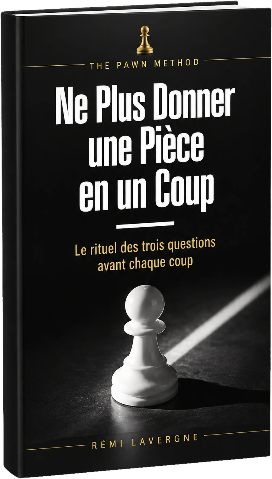 Le livre Ne Plus Donner une Pièce en un Coup, en 3D
